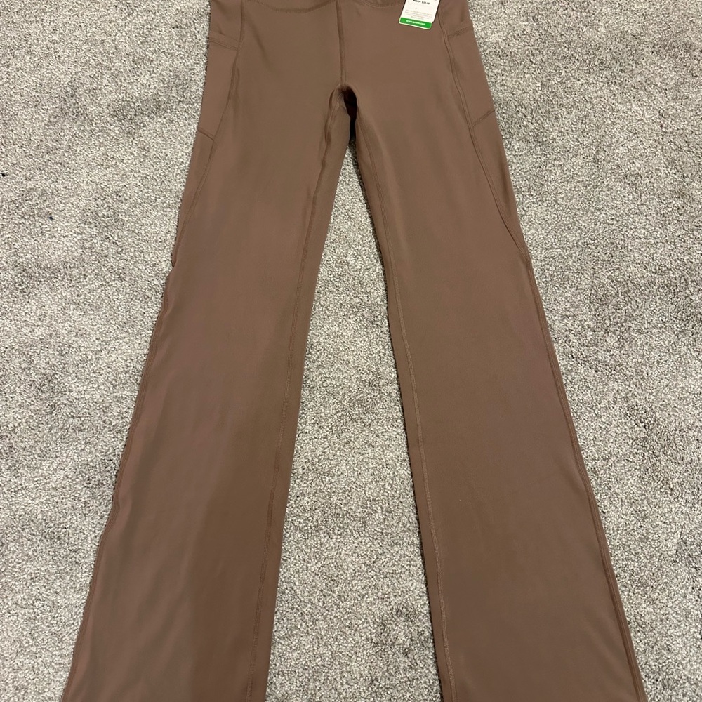Lululemon Brown Flare Leggings